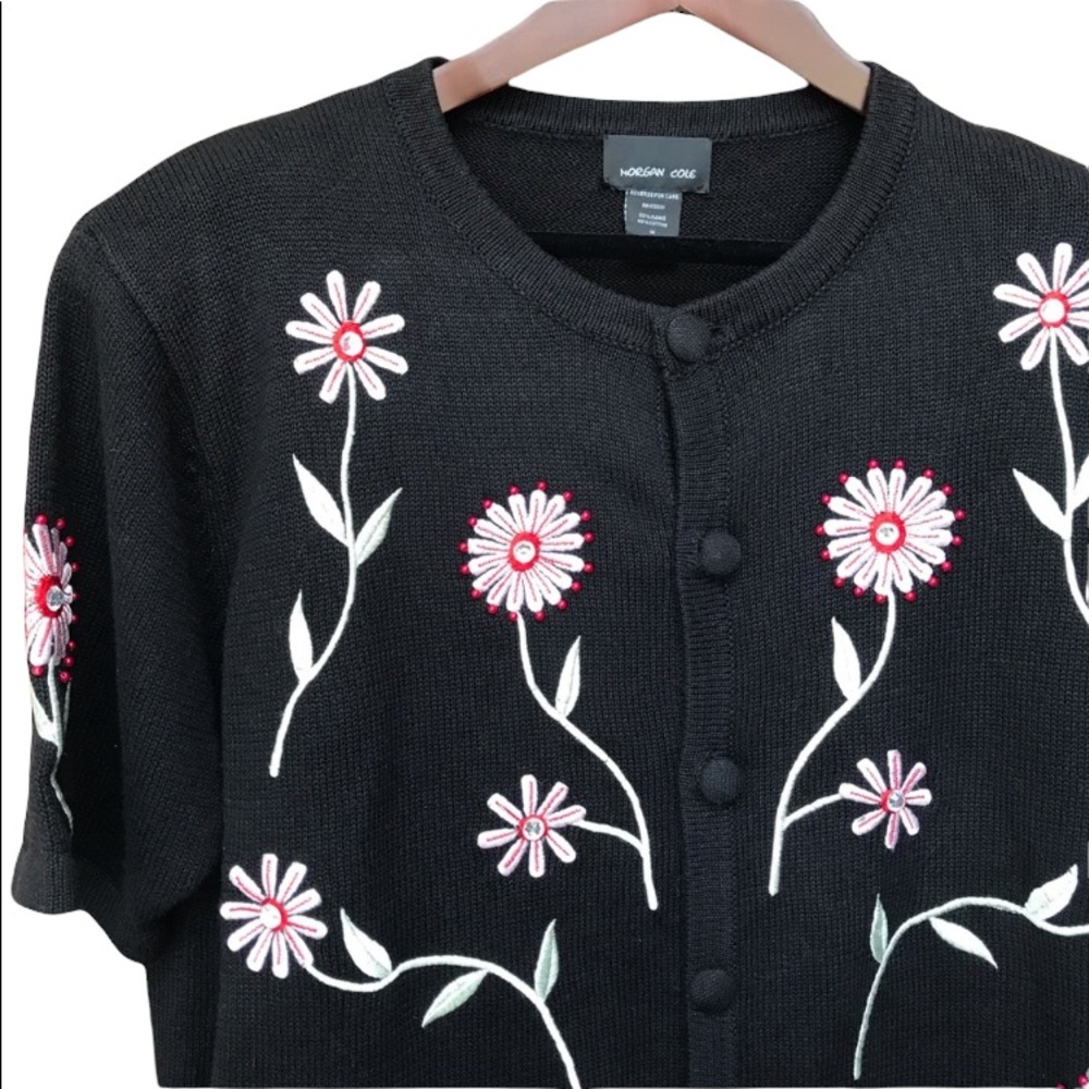 Morgan Cole Floral Cardigan Size M